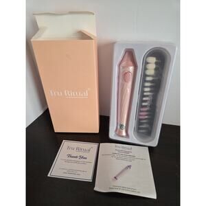New The Ritual Cordless Electric Nail File Manicure Pedicure Kit for Home Spa